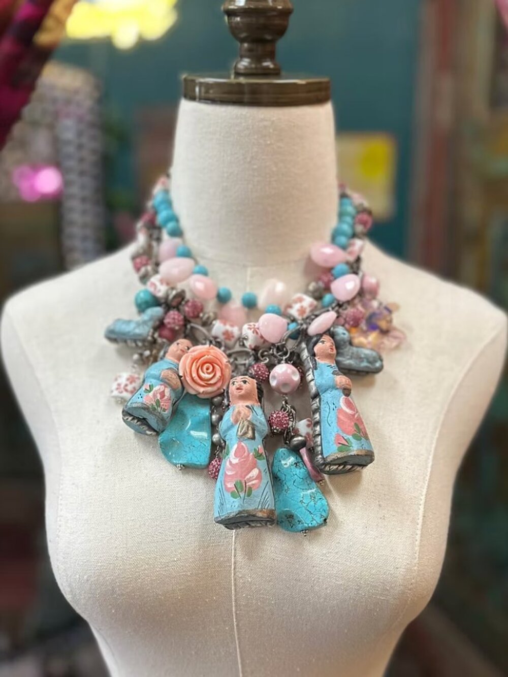 Art by Amy Labbe - Nativity Love Necklace